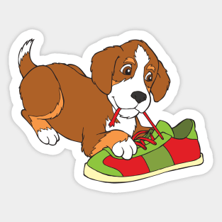 Bernese Mountain Dog Puppy Sticker